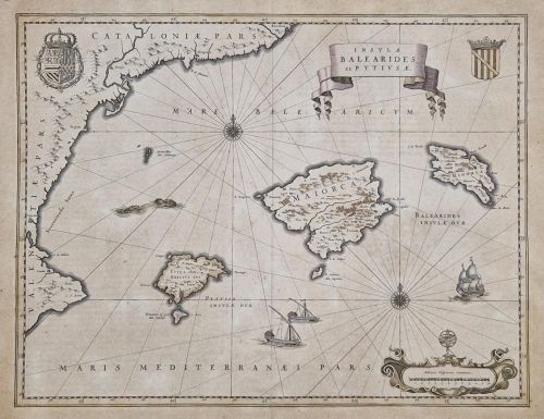 Portada del libro de [Mapa de las Islas Baleares, España] Insulae Balearides et Pytiusae