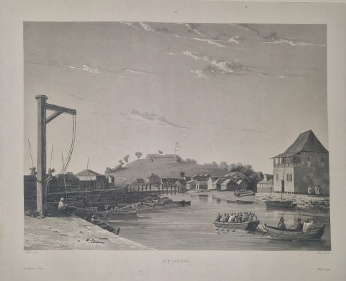 Portada del libro de Sincapour [Looking up the Singapore River]
