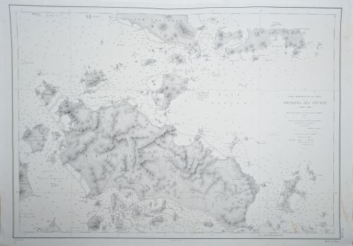 Portada del libro de Archipel des Chusan [Chart of Zhoushan, China]
