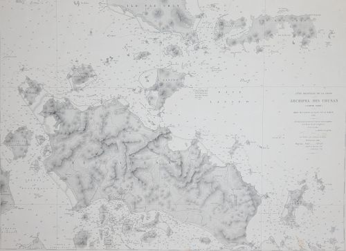 Portada del libro de Archipel des Chusan [Chart of Zhoushan, China]