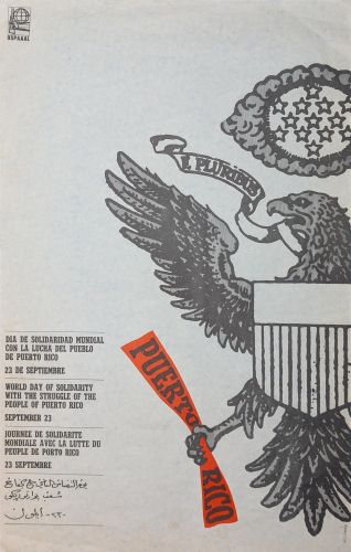 Portada del libro de Día de Solidaridad Mundial con la lucha del Pueblo de Puerto Rico