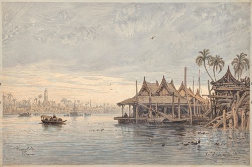 Portada del libro de Bangkok. Siam