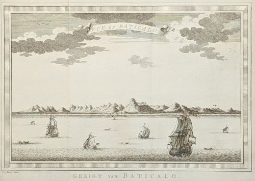 Portada del libro de [Batticaloa; Sri Lanka] Vue de Baticalo. Gezigt van Baticalo