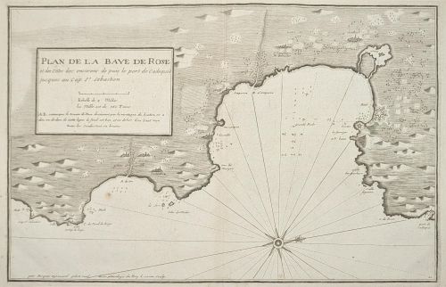 Portada del libro de Plan de la Baye de Rose