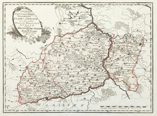 Portada del libro de Der Königlichen Republik Polen Woiwodschaften Krakow u. Sandomir
