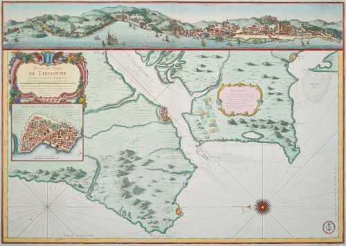 Portada del libro de Plan du Port de Lisbonne et des Costes Voisines