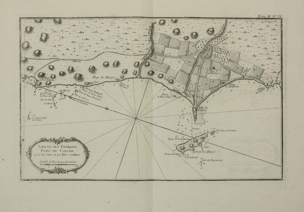 Lima et ses environs, Port du Callao avec la Côte et les Isles voisines