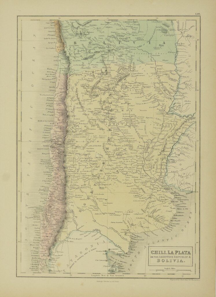 Chili, La Plata or the Argentine Republic & Bolivia