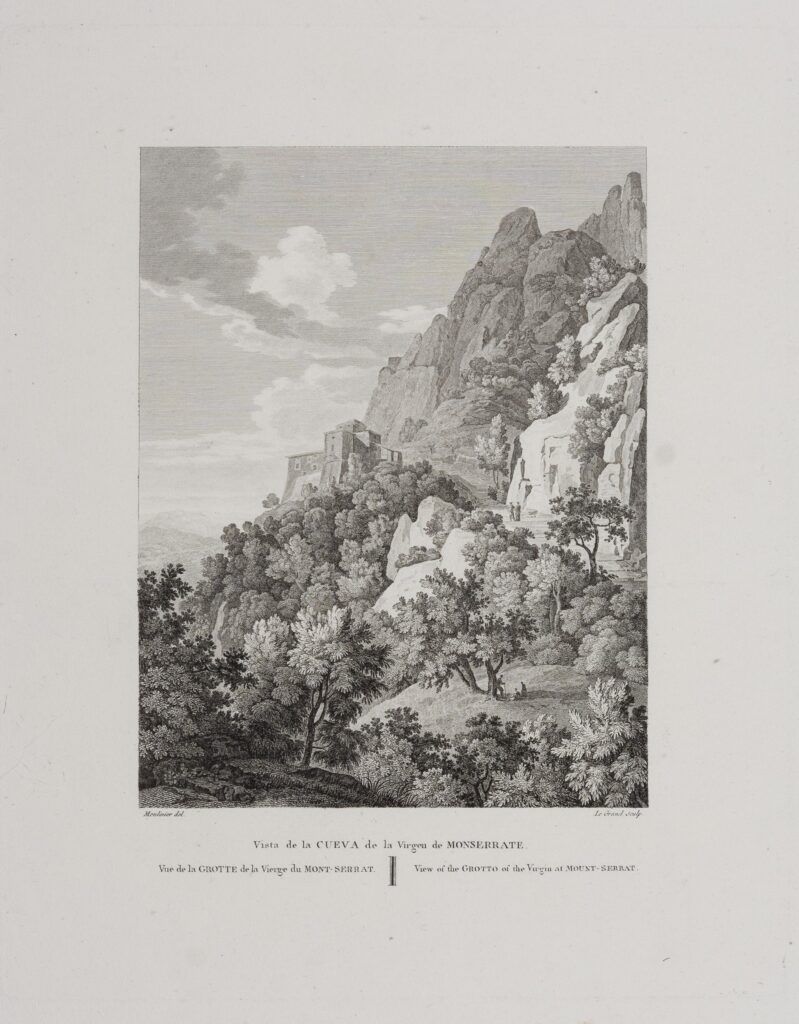 Vue de la Grotte de la Vierge de Montserrat