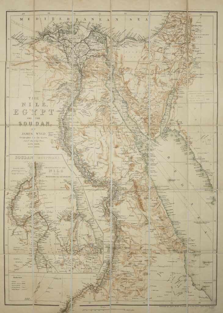 The Nile, Egypt and The Soudan, by James Wyld