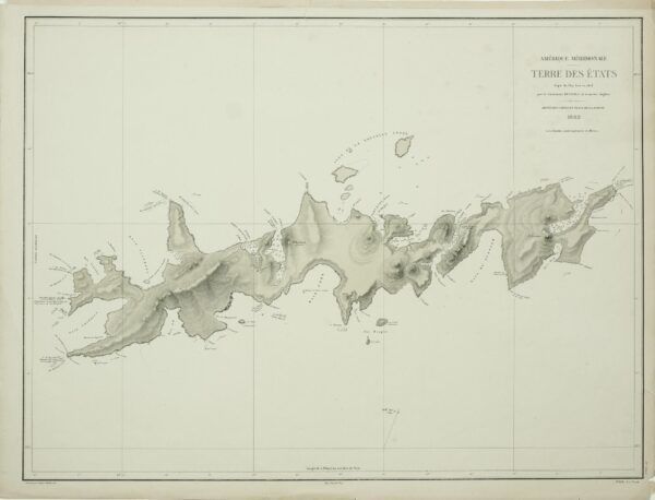 Amérique Méridionale Terre des Etats