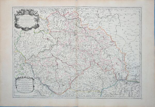 Estats de la Couronne de Boheme qui comprennent le Royaume de Boheme… Duché de Silesie.