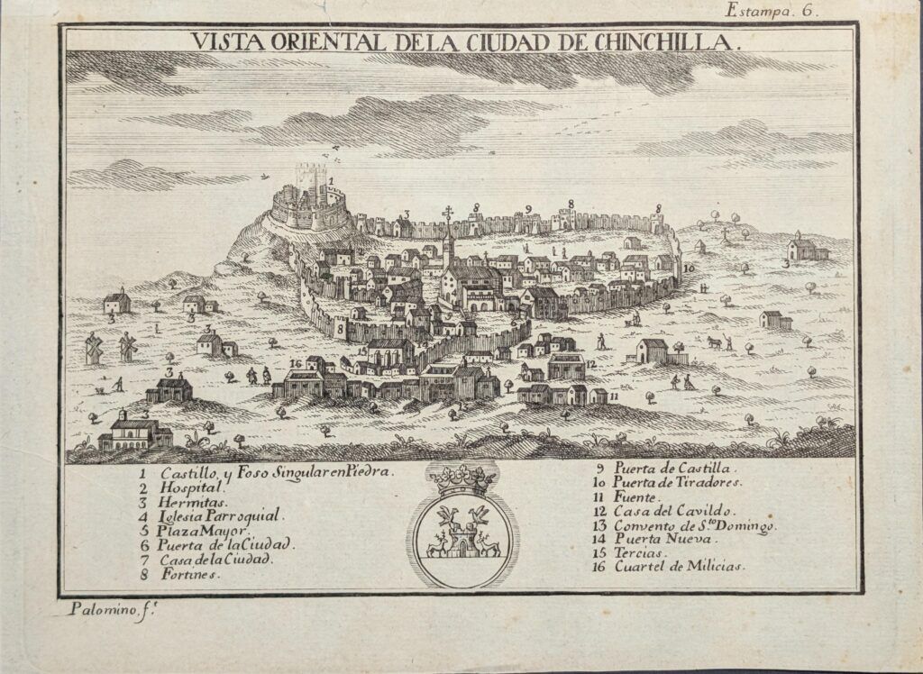 [Albacete] Eastern view of the city of Chinchilla