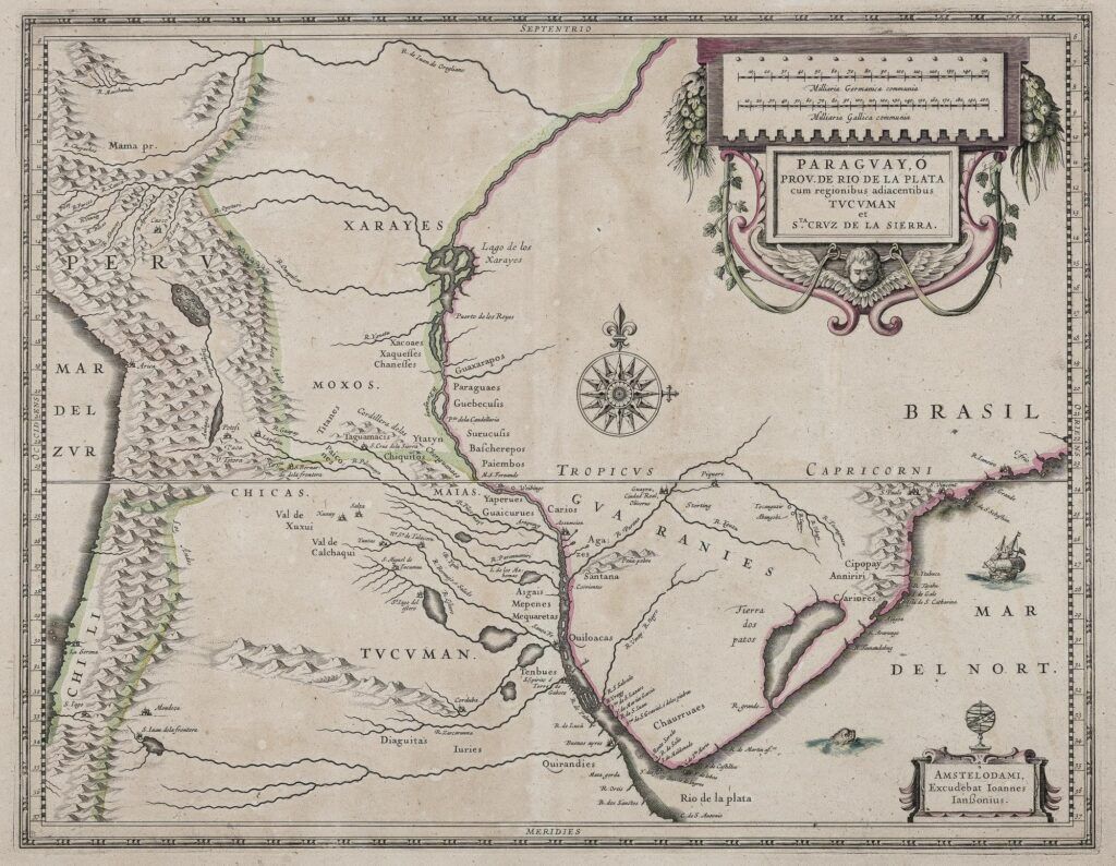 Paraguay, O Prov. De Rio de la Plata cum regionibus adiacentibus