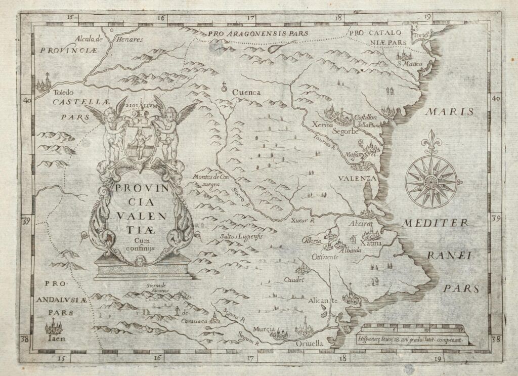 Provincia Valentiae cum confinijs