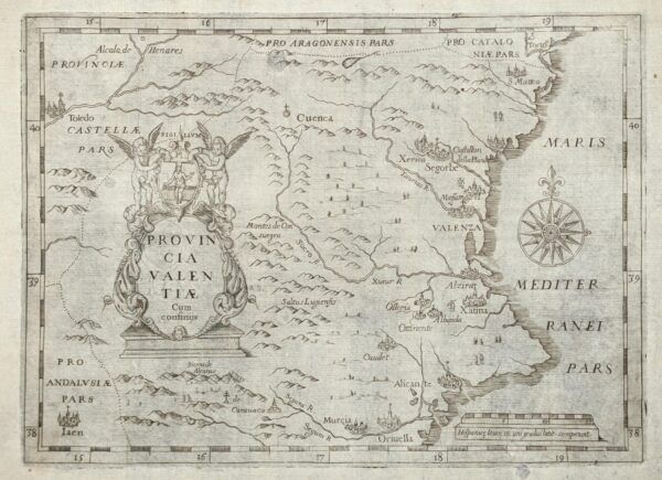Provincia Valentiae cum confinijs