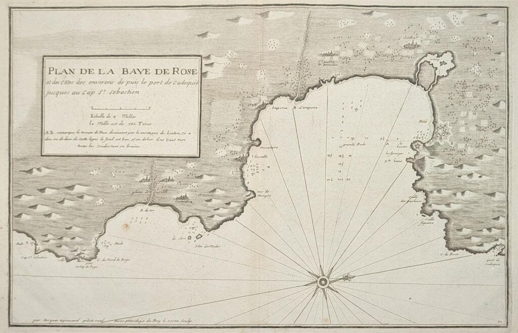 Plan de la Baye de Rose