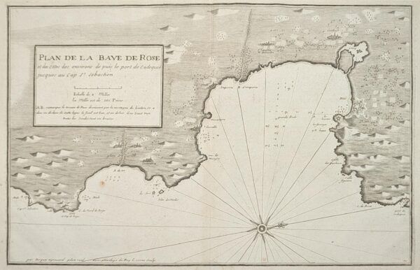 Plan de la Baye de Rose