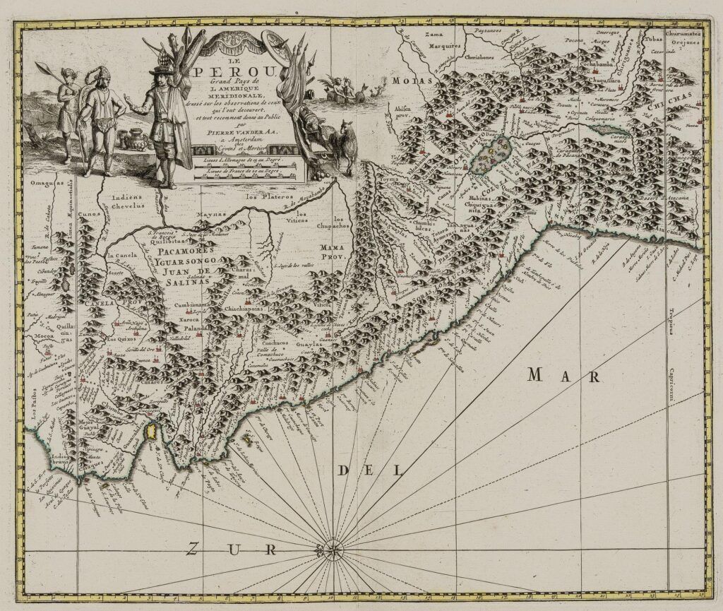 [Carte du Pérou] Le Perou grand pays de l&rsquo;Amérique Meridionale