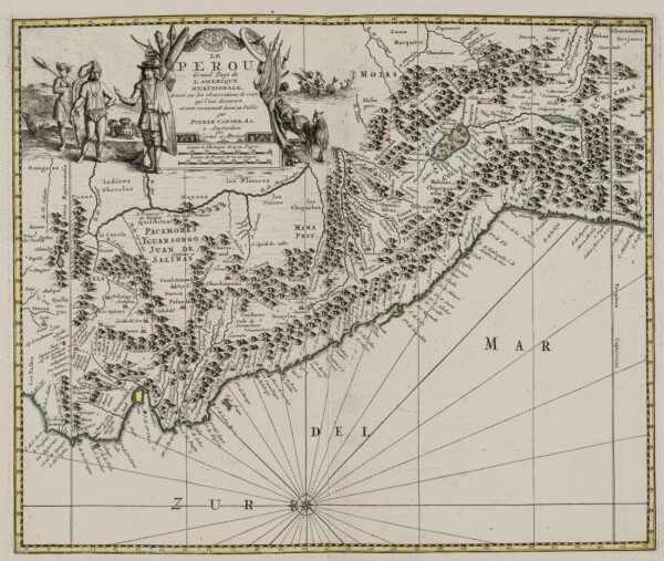 [Mapa del Perú] Le Perou grand pays de l&rsquo;Amérique Meridionale