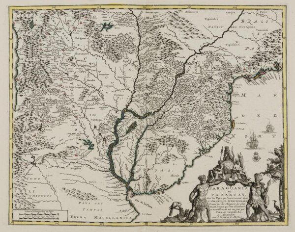 [Mapa del Paraguai] Paraguaria ou Paraguay
