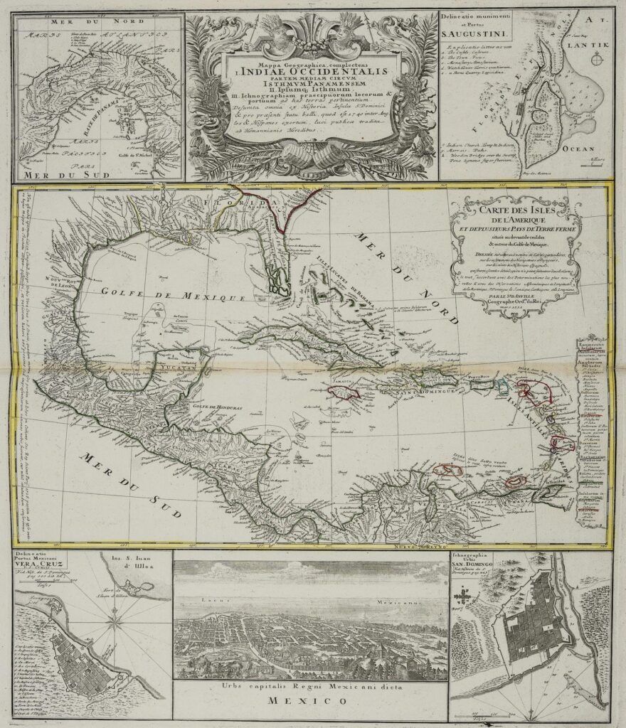 Mappa Geographica, complectens i Indiae Occidentalis