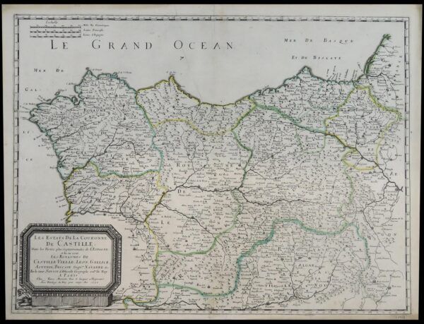 Les Estats de la Couronne de Castille. Castille Vielle, Leon, Gallice, Astrurie, Biscaie, Navarre