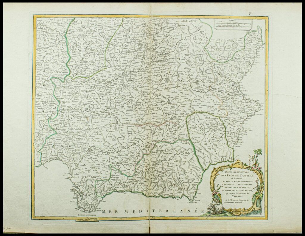 Partie Meridionale des Etats de Castille Andalousie