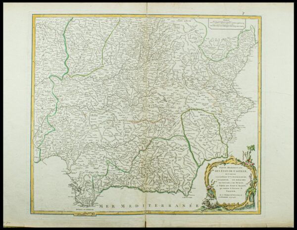 Partie Meridionale des Etats de Castille Andalousie