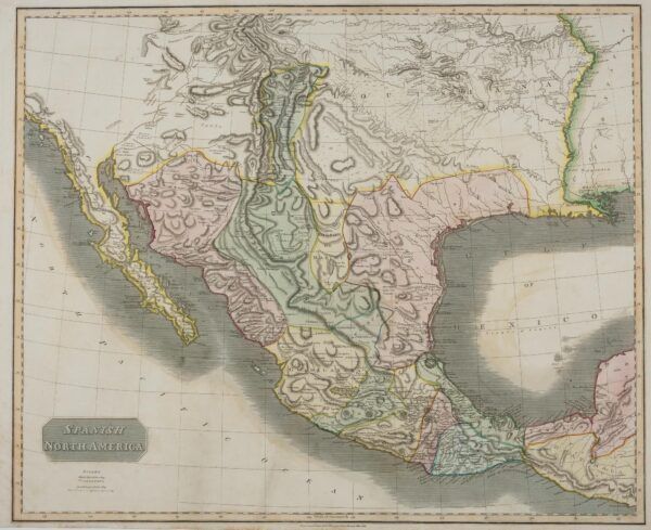 [Mapa de Mèxic] Spanish North America