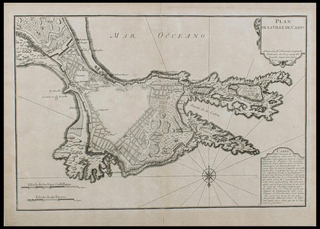 Plan de la Ville de Cadis