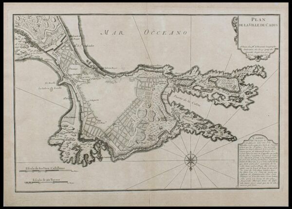 Plan de la Ville de Cadis