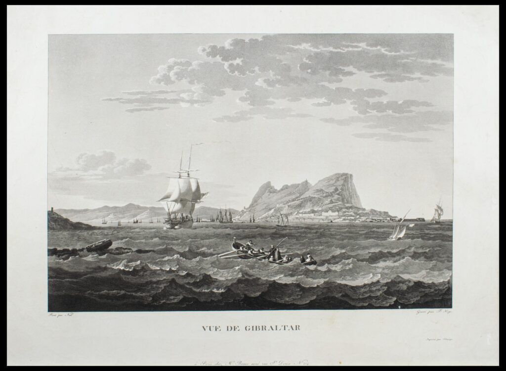 Vue de Gibraltar
