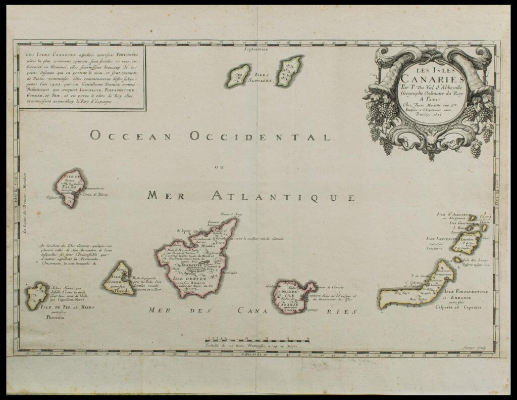 Les Isles Canaries Par P. Du Val d’Abbeville