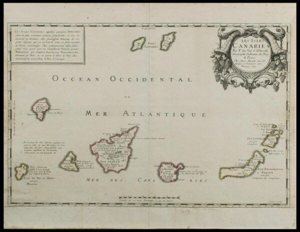 Les Isles Canaries Par P. Du Val d&rsquo;Abbeville