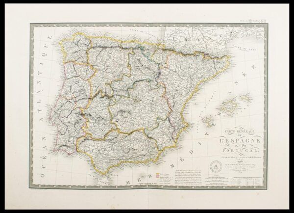 [Mapa] Carte générale de l&rsquo;Espagne et du Portugal