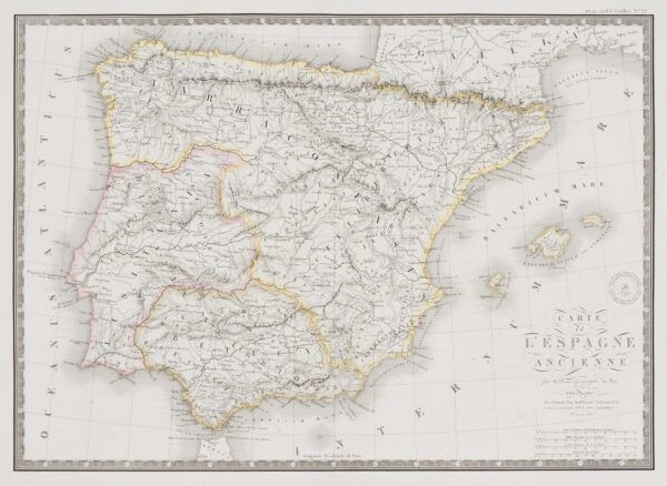 [Mapa] Carte de l&rsquo;Espagne ancienne