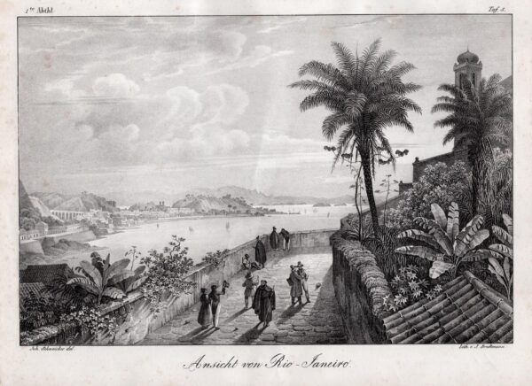 Ansicht von Rio Janeiro (vista de Rio de Janeiro, Brasil)