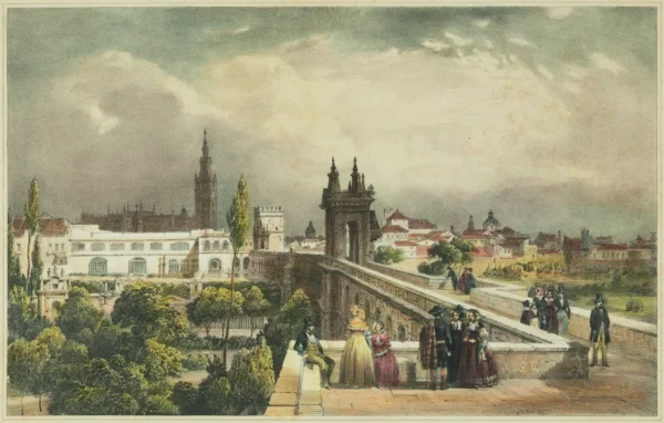 Sevilla – Vista desde la azotea del Alcazar
