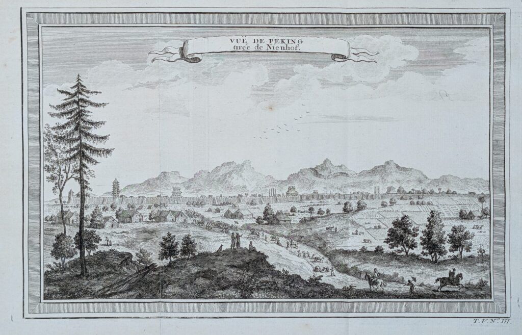 Vuë de Peking, tirée de Nieuhof [北京的风景 北京的风景 ]