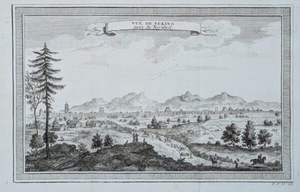 Vuë de Peking, tirée de Nieuhof