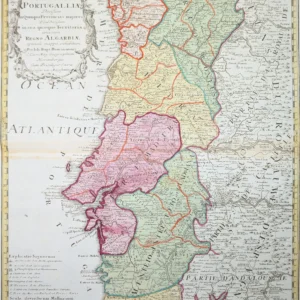 Regnum Portugalliae divisum in Quinque Provincias majores