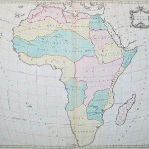 I.e Carte d'Afrique 1754.