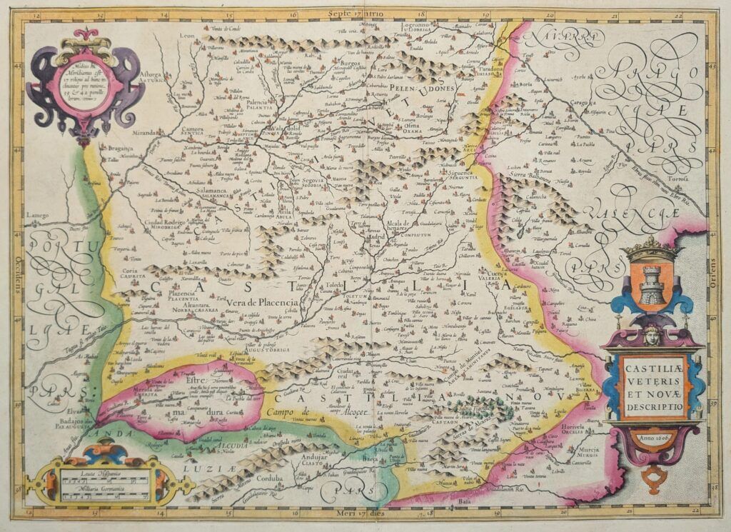 Castiliae Veteris et novae descriptio