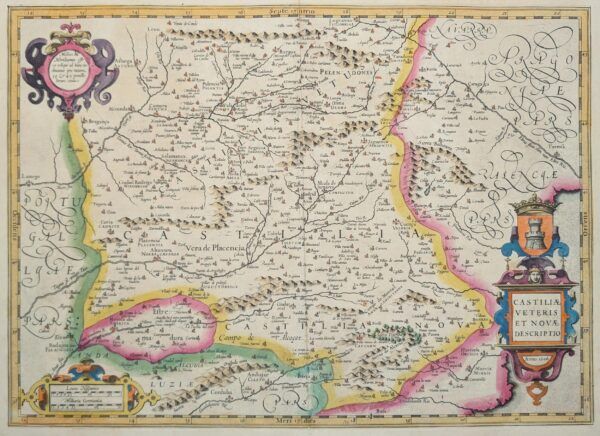 Castiliae Veteris et novae descriptio
