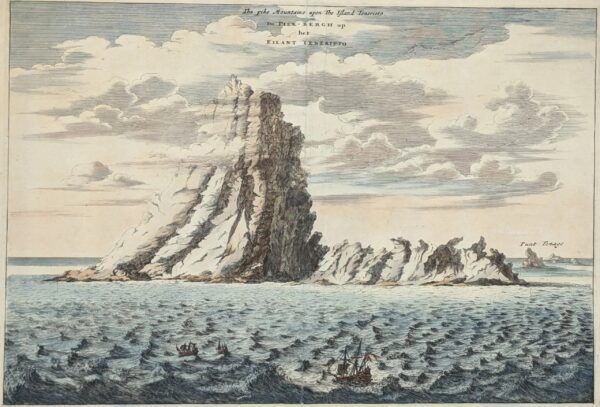 The pike Mountaine upon The Island Tenerieto. De Piek – Bergh op het Eilant Tenerifto