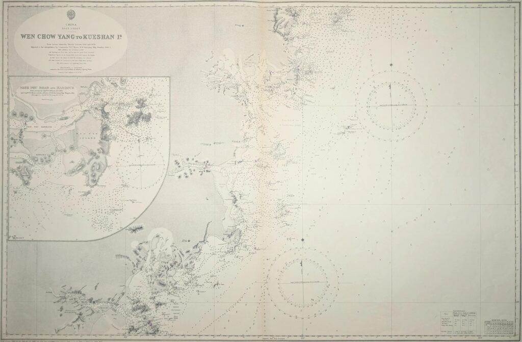 [Wenzhou to Jiushan Chain Islands, with Shipu Harbor] China Wen Chow Yang to Kueshan Islands