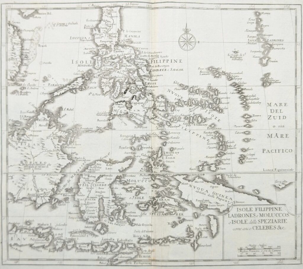 Isole Filippine Ladrones e Moluccos o Isole delle Speziarie come anco Celebes &c.