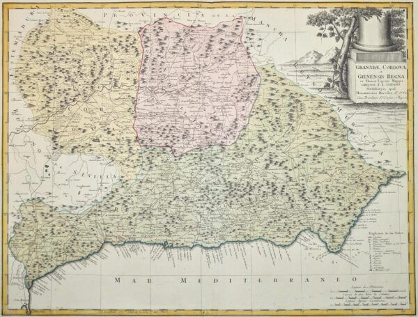 Granadae, Cordovae et Gienensis Regna